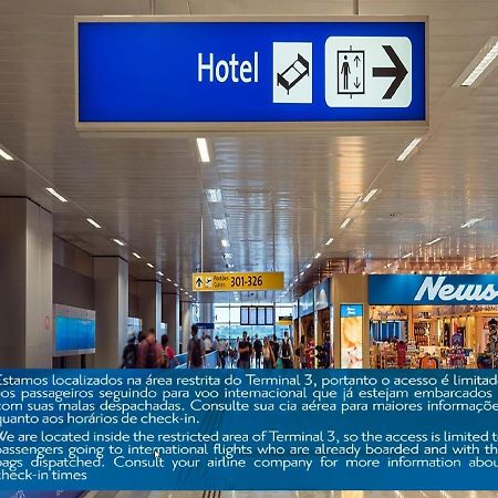 Tryp By Wyndham Sao Paulo Airport - Hotel De Transito Terminal 3 -Lado Ar - Area Restrita A Passageiros Ja Embarcados - Piso 1 Guarulhos Bagian luar foto