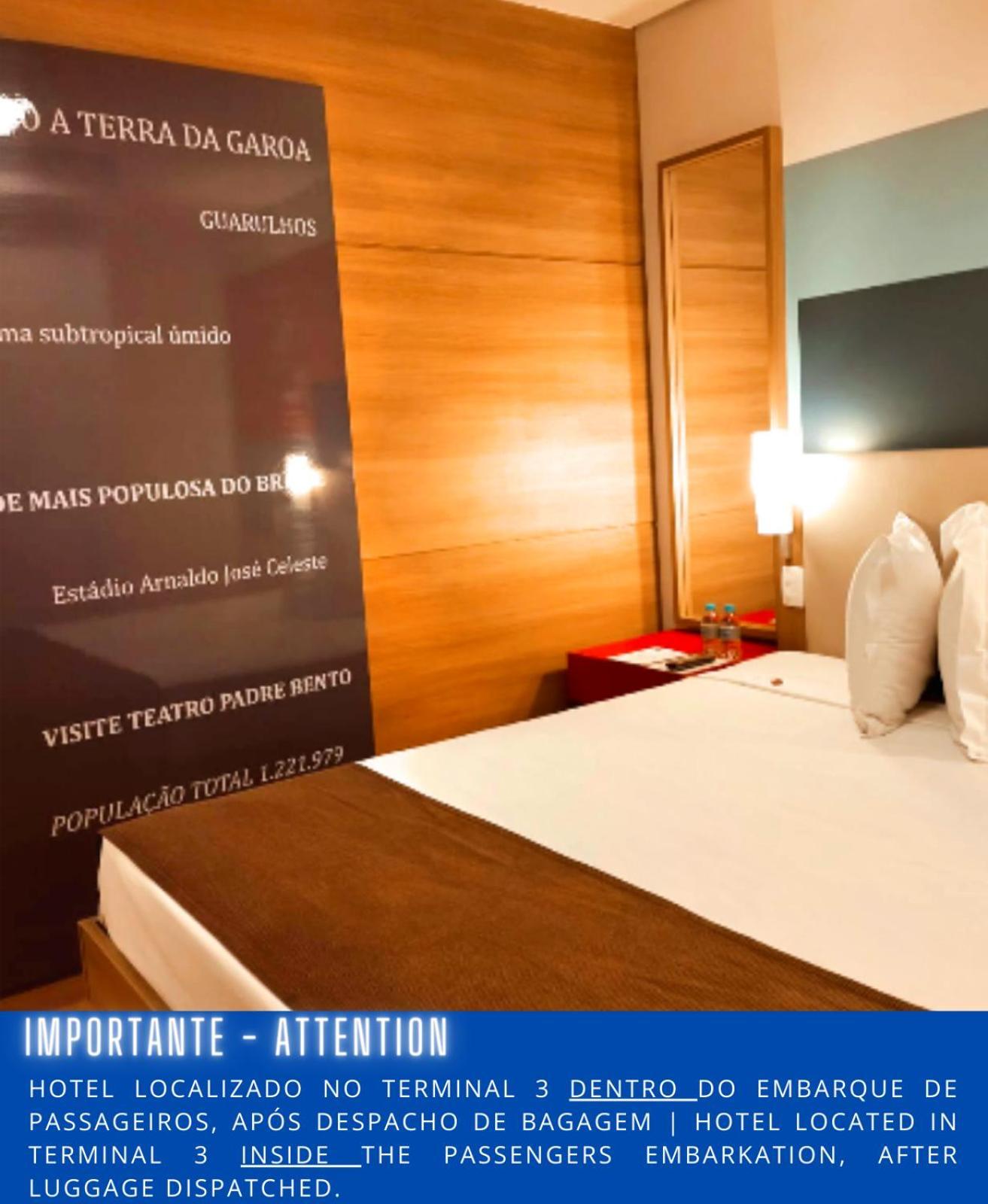 Tryp By Wyndham Sao Paulo Airport - Hotel De Transito Terminal 3 -Lado Ar - Area Restrita A Passageiros Ja Embarcados - Piso 1 Guarulhos Bagian luar foto