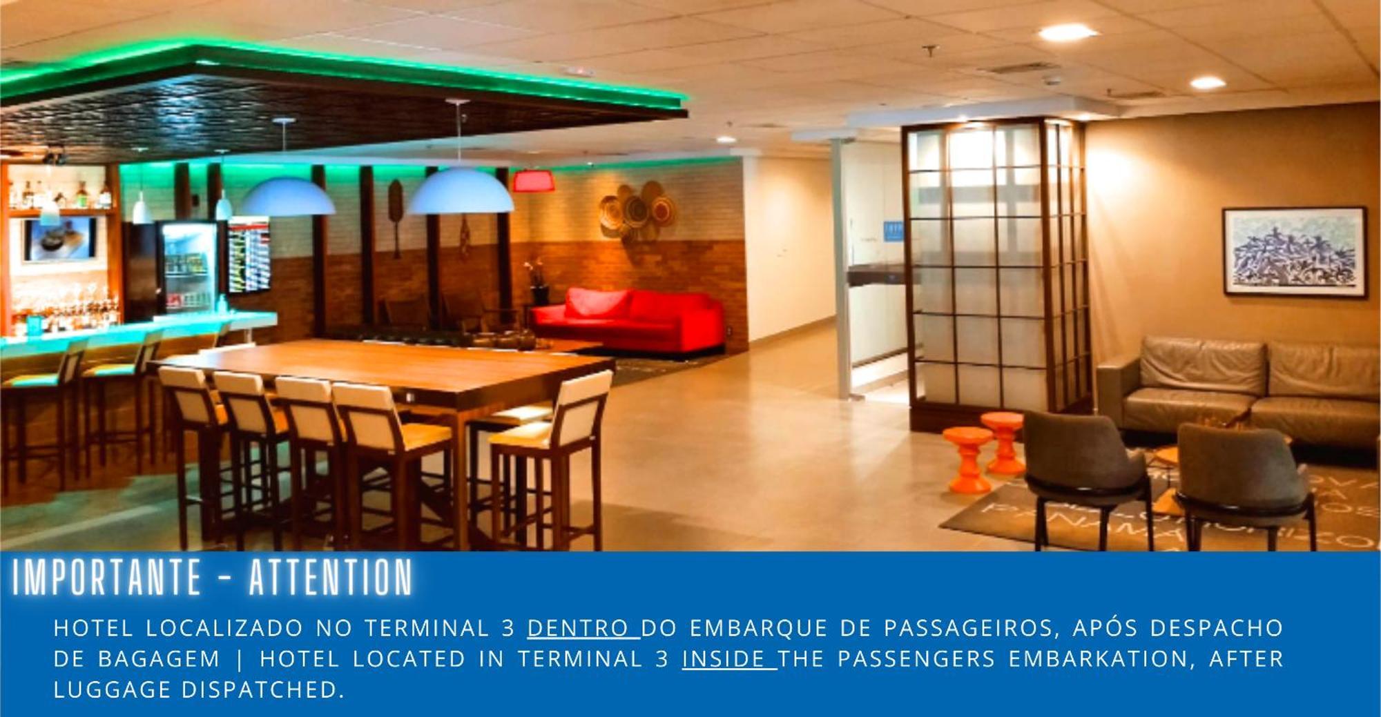 Tryp By Wyndham Sao Paulo Airport - Hotel De Transito Terminal 3 -Lado Ar - Area Restrita A Passageiros Ja Embarcados - Piso 1 Guarulhos Bagian luar foto