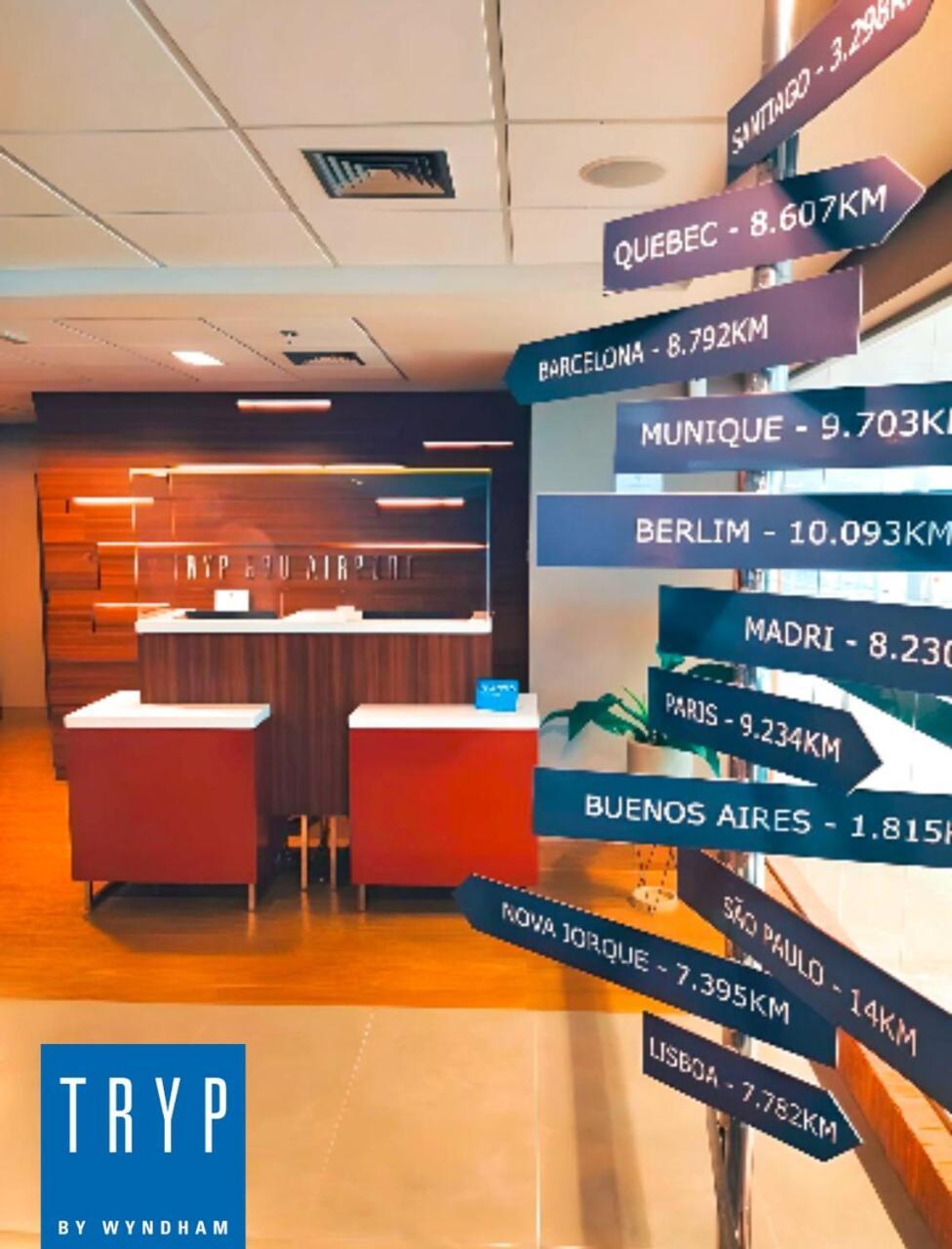 Tryp By Wyndham Sao Paulo Airport - Hotel De Transito Terminal 3 -Lado Ar - Area Restrita A Passageiros Ja Embarcados - Piso 1 Guarulhos Bagian luar foto