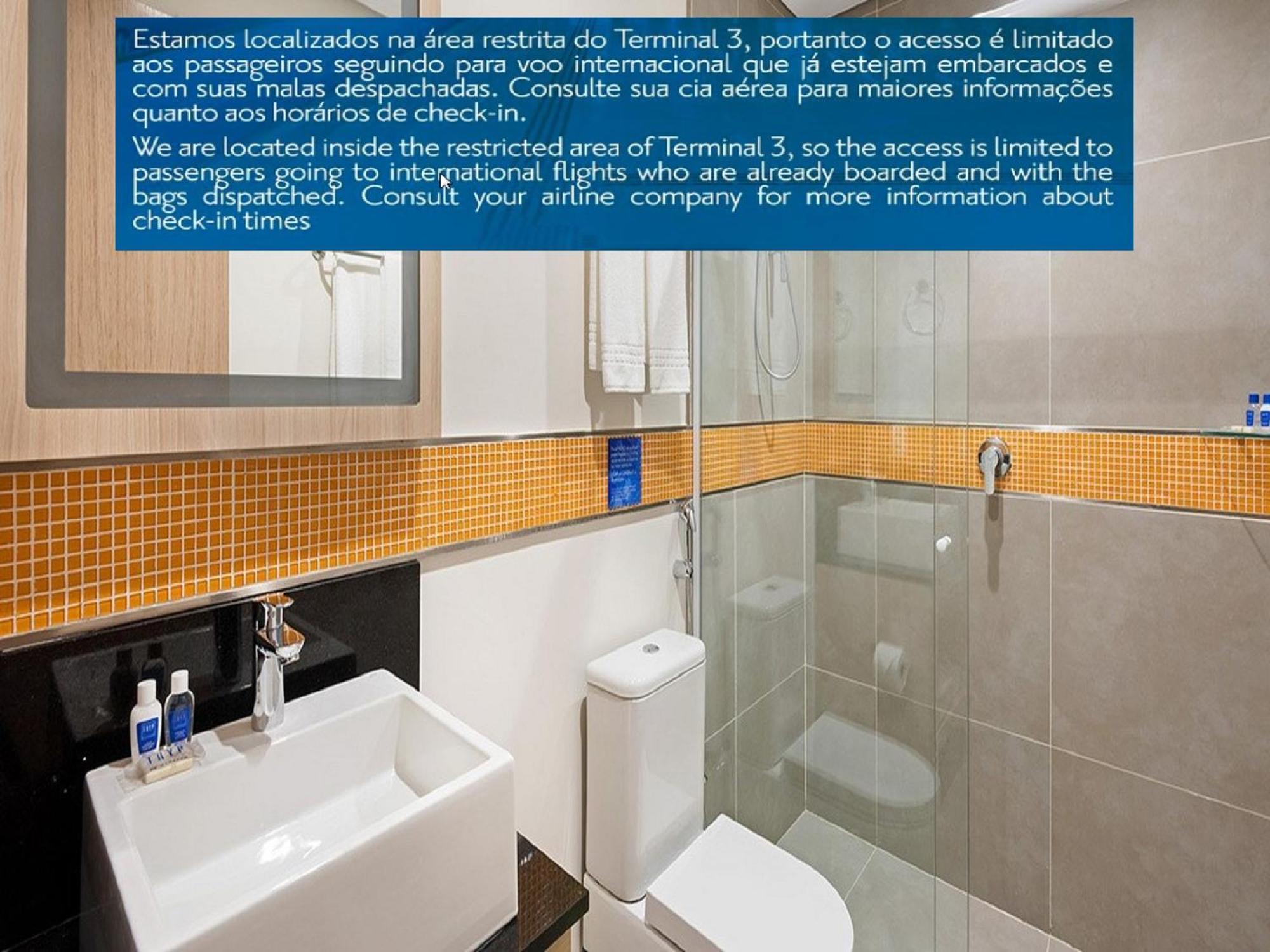 Tryp By Wyndham Sao Paulo Airport - Hotel De Transito Terminal 3 -Lado Ar - Area Restrita A Passageiros Ja Embarcados - Piso 1 Guarulhos Bagian luar foto