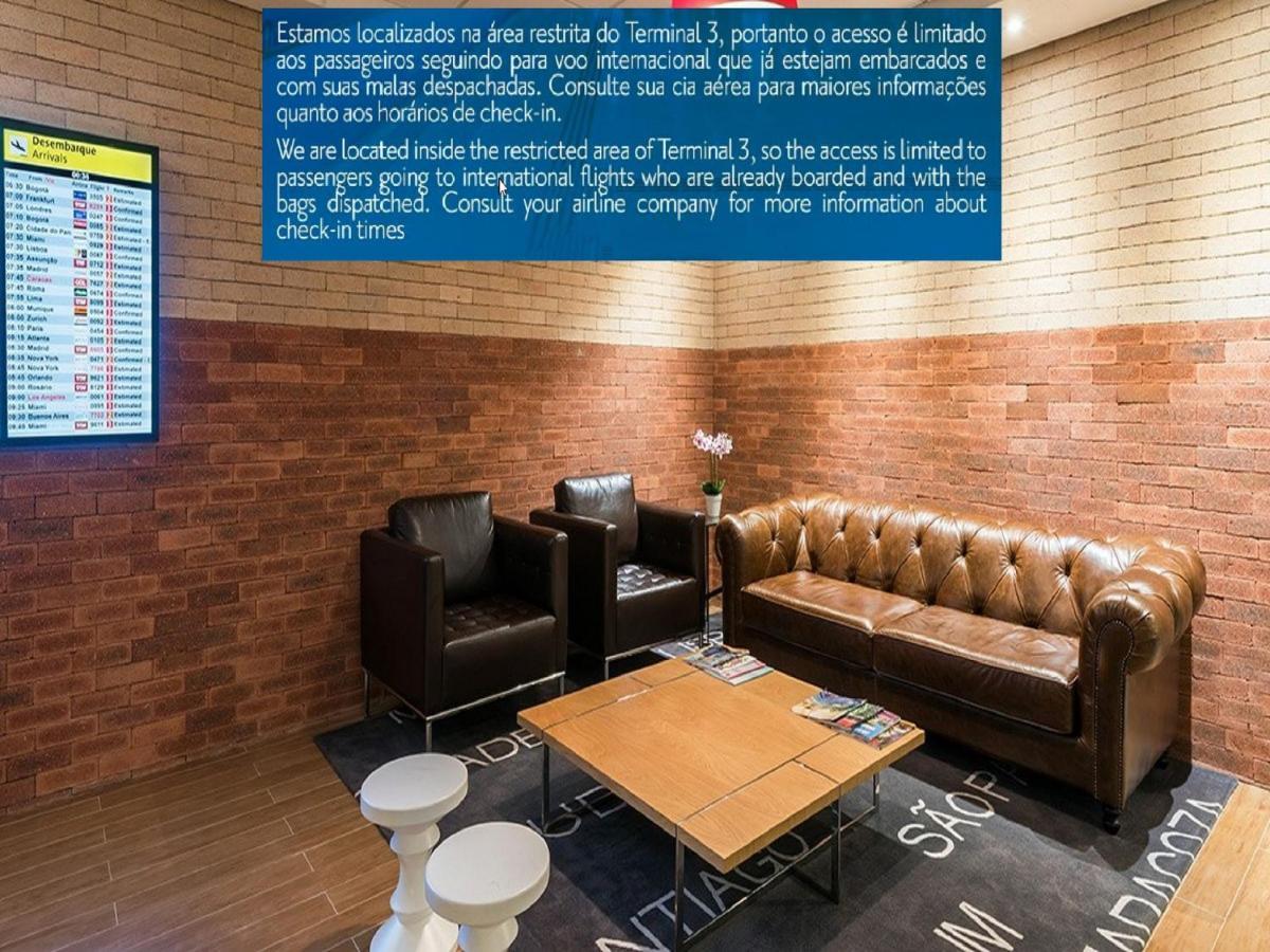 Tryp By Wyndham Sao Paulo Airport - Hotel De Transito Terminal 3 -Lado Ar - Area Restrita A Passageiros Ja Embarcados - Piso 1 Guarulhos Bagian luar foto