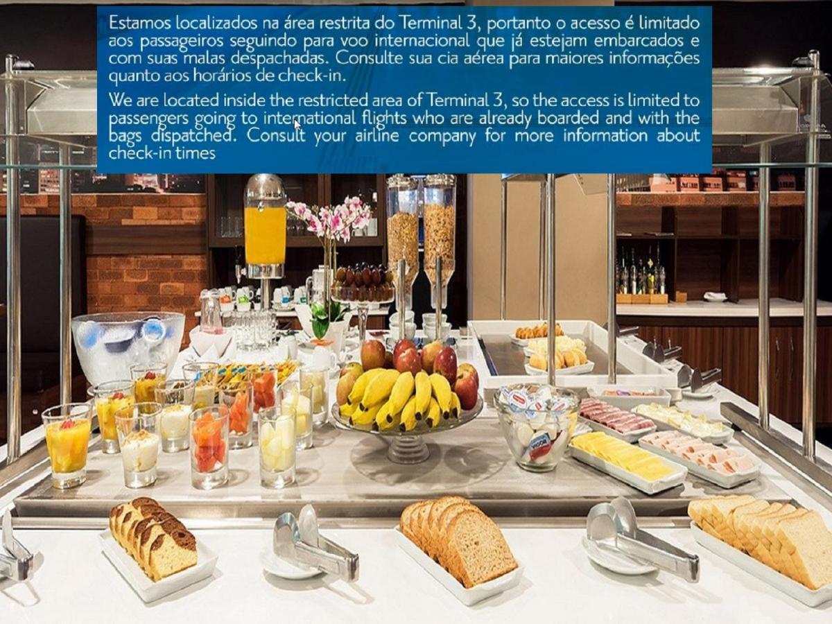 Tryp By Wyndham Sao Paulo Airport - Hotel De Transito Terminal 3 -Lado Ar - Area Restrita A Passageiros Ja Embarcados - Piso 1 Guarulhos Bagian luar foto
